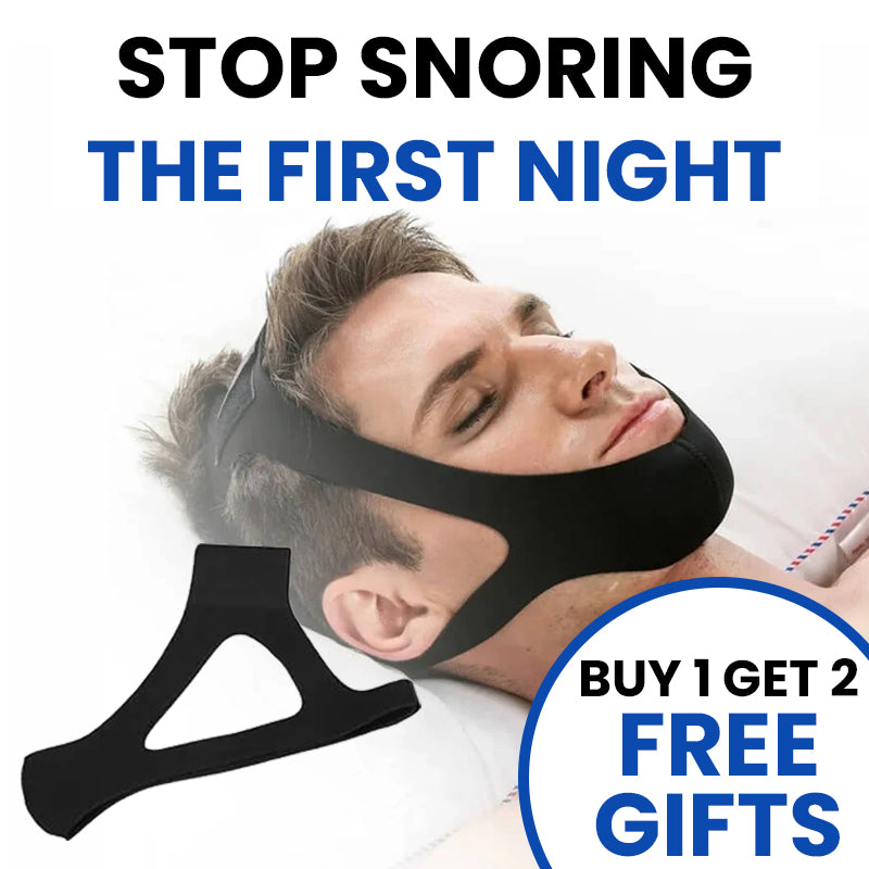Honex™ Jaw Strap + 2 FREE GIFTS (Sleep Mask & 100 Nasal Strips)